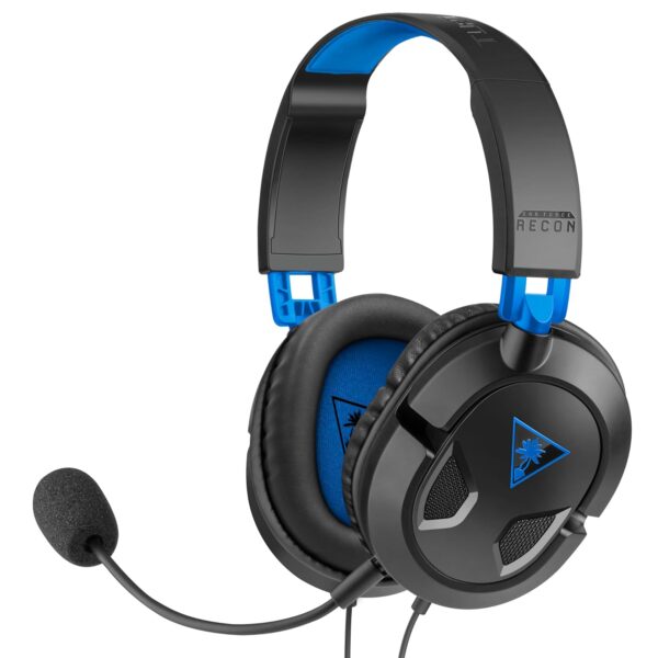 Gaming Headset for PS5, PS4, PlayStation, Xbox Series X|S, Xbox One, Nintendo Switch, Mobile & PC with 3.5mm - Removable Mic, 40mm Speakers