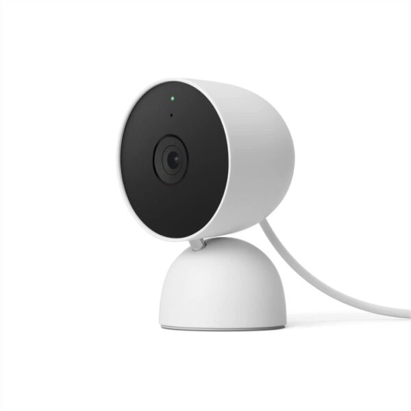 indoor Nest Security Cam 1080p (Wired) - 2nd Generation - Snow