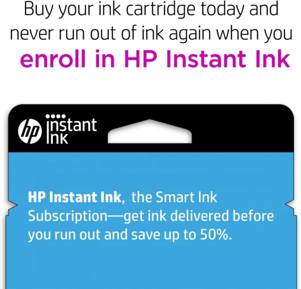 Tri-color Ink Cartridges (2 Count - Pack of 1) | Works with HP DeskJet 1255, 2700, 4100 Series, HP ENVY 6000, 6400 Series | Eligible for Instant Ink - Image 3