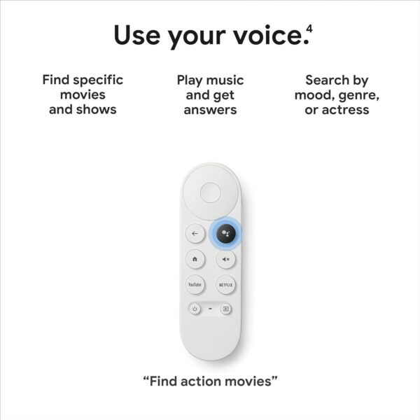 Streaming Stick Entertainment on Your TV with Voice Search - Watch Movies, Shows, and Live TV in 1080p HD - Snow - Image 4