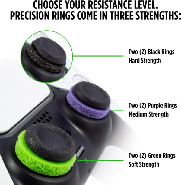 Precision Rings | Aim Assist Motion Control for Playstation 4 (PS4), PS5, Xbox One, XBX, Switch Pro & Scuf Controller - Image 4