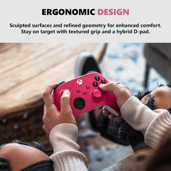 Series X/S Wireless Controller, Deep Pink (QAU 00082) (QAU00082) - Image 4