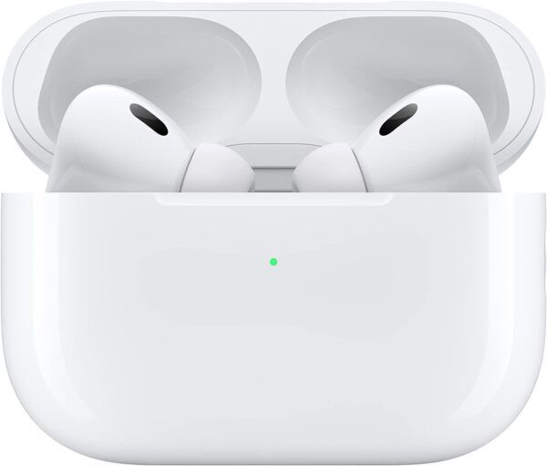 Apple AirPods Pro (2nd Generation) Wireless Ear Buds with USB-C Charging, Up to 2X More Active Noise Cancelling Bluetooth Headphones, Transparency Mode, Adaptive Audio, Personalized Spatial Audio - Image 4