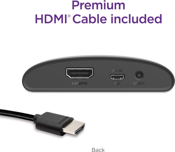 Streaming Device 4K/HDR, Roku Voice Remote, Free & Live TV - Image 4