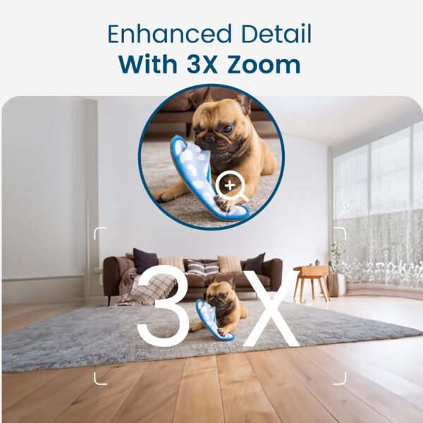 Indoor Camera, Cameras for Home Security with Night Vision, Pet Camera with Phone App, 2K Indoor Security Camera, Motion Detection, 2-Way Audio, WiFi Camera Home Camera Compatible with Alexa - Image 5