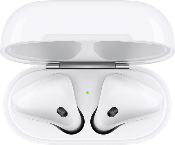 Apple AirPods (2nd Generation) Wireless Ear Buds, Bluetooth Headphones with Lightning Charging Case Included, Over 24 Hours of Battery Life, Effortless Setup for iPhone - Image 5