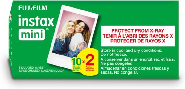 Fujifilm Instax Mini Instant Film Twin Pack (White), 20 photos - Image 5