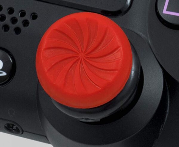 KontrolFreek FPS Freek Inferno for Playstation 4 (PS4) and Playstation 4 (PS5) Controller | Performance Thumbsticks | 2 High-Rise Concave | Red - Image 6