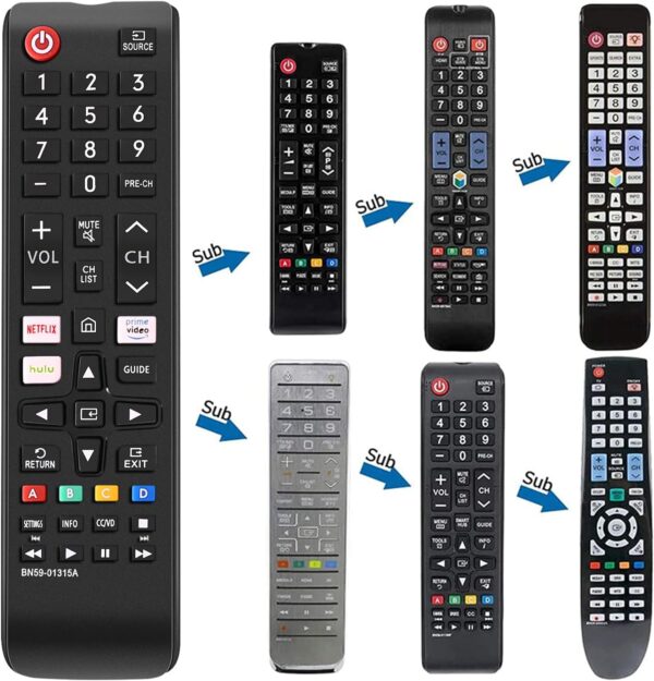 Newest Universal Remote Control for All Samsung TV Remote Compatible All Samsung LCD LED HDTV 3D Smart TVs Models - Image 6