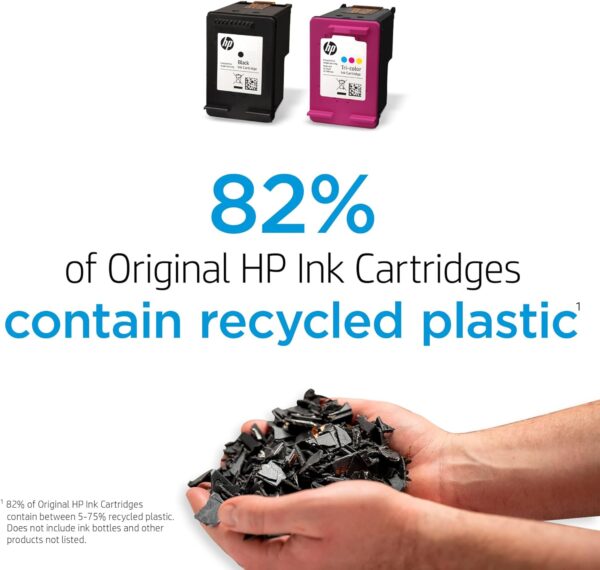 Black Ink Cartridge | Works with HP DeskJet 1112, 2130, 3630 Series; HP ENVY 4510, 4520 Series; HP OfficeJet 3830, 4650, 5200 Series | Eligible for Instant Ink - Image 6