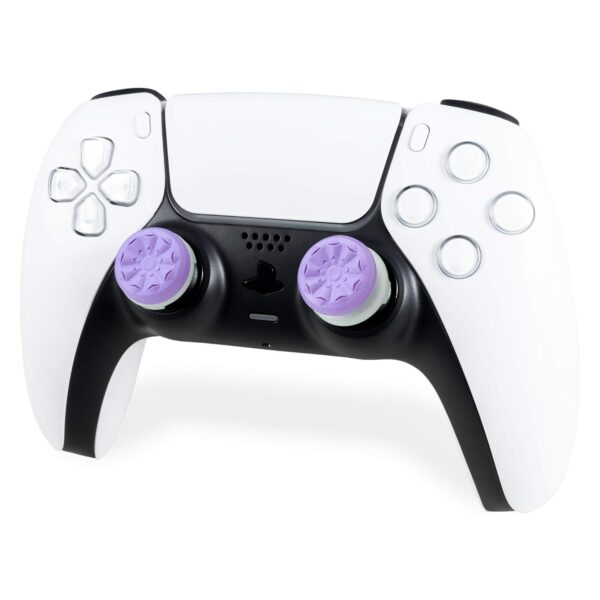 Galaxy Purple for PlayStation 4 (PS4) and PlayStation 5 (PS5) | Performance Thumbsticks | 1 High-Rise, 1 Mid-Rise | Purple - Image 7