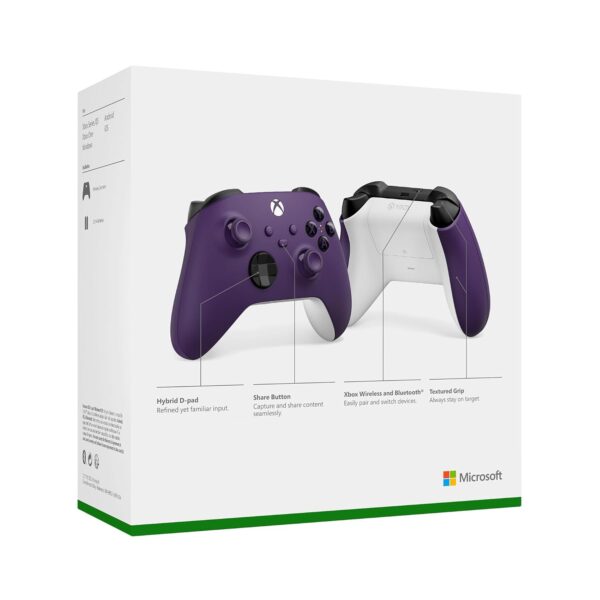 Core Wireless Gaming Controller – Astral Purple – Xbox Series X|S, Xbox One, Windows PC, Android, and iOS - Image 7